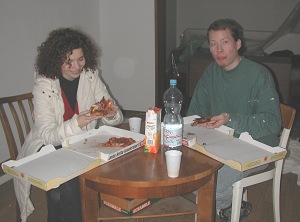 Arbeit in der Wohnung